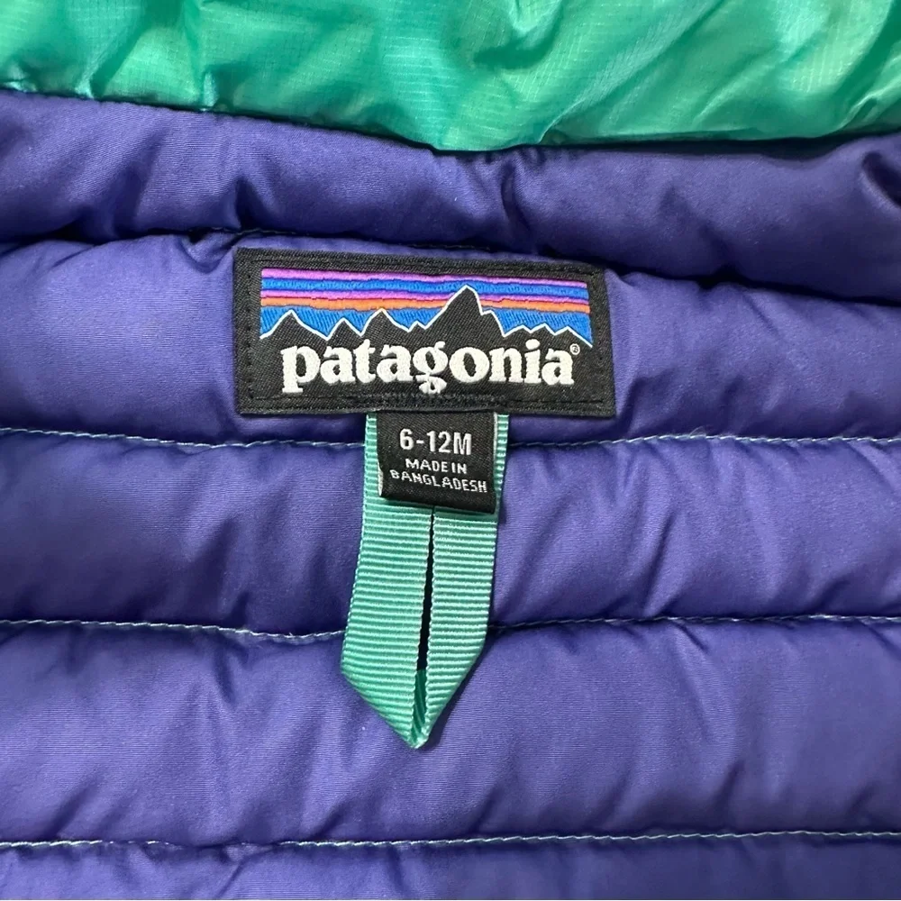 Patagonia teal vest
